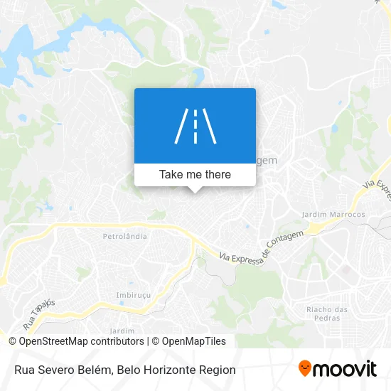 Rua Severo Belém map