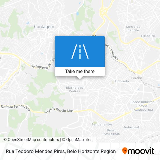Rua Teodoro Mendes Pires map
