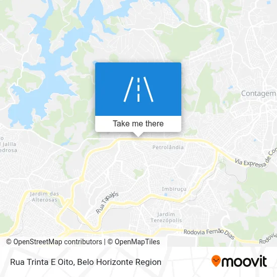 Rua Trinta E Oito map