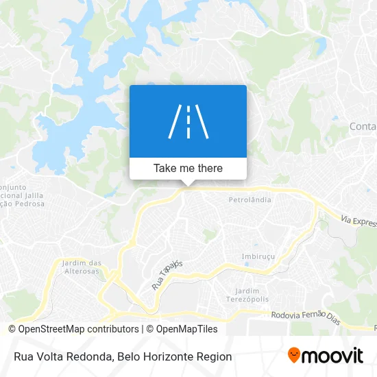 Rua Volta Redonda map