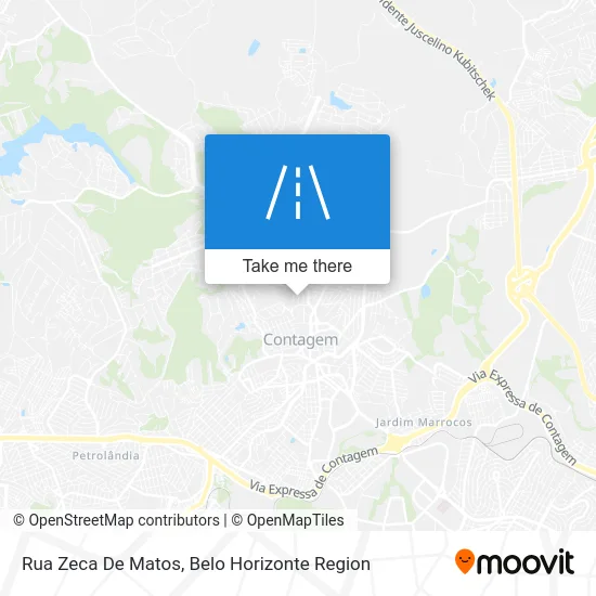 Rua Zeca De Matos map