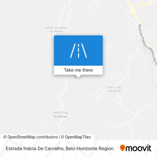 Estrada Inácia De Carvalho map