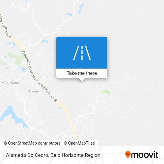 Alameda Do Cedro map