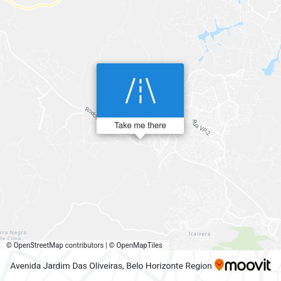 Avenida Jardim Das Oliveiras map
