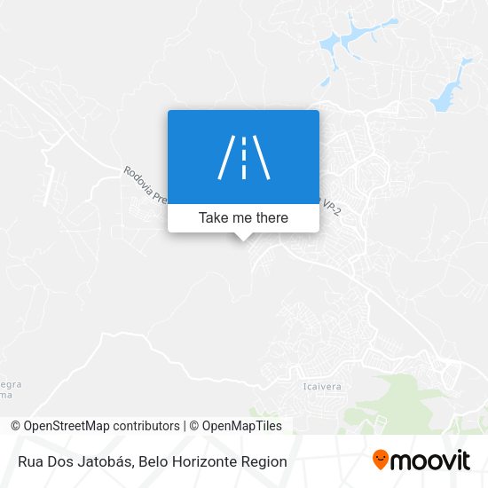 Rua Dos Jatobás map