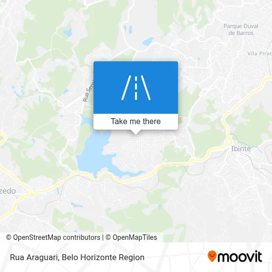 Rua Araguari map