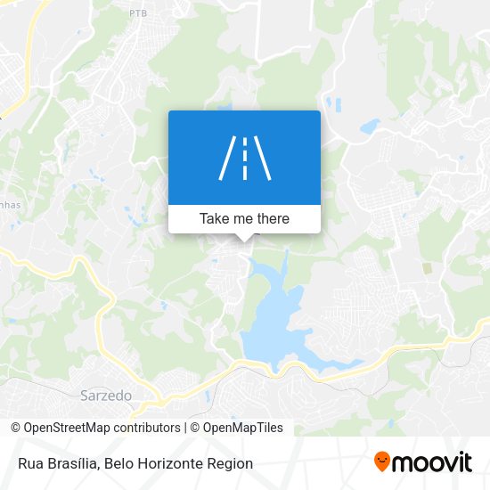 Rua Brasília map