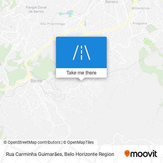 Rua Carminha Guimarães map