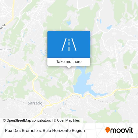 Rua Das Bromélias map