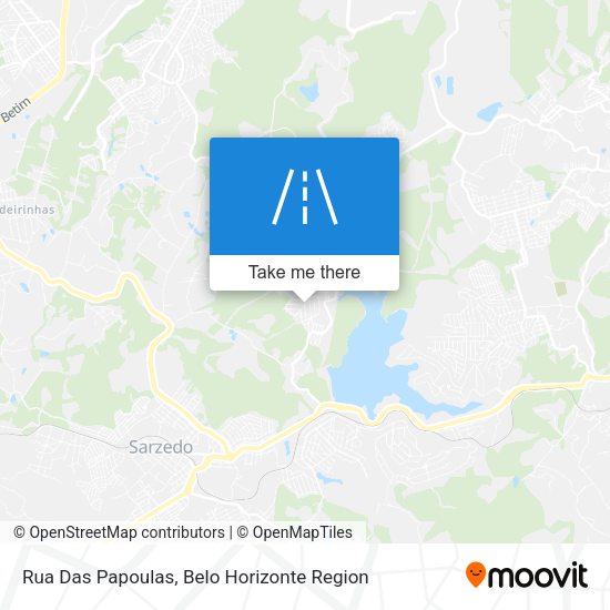 Rua Das Papoulas map