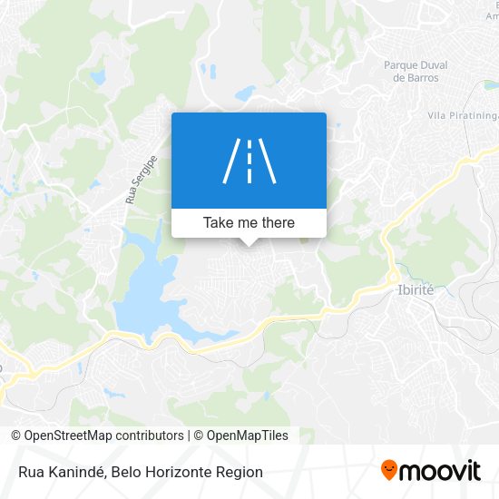 Rua Kanindé map
