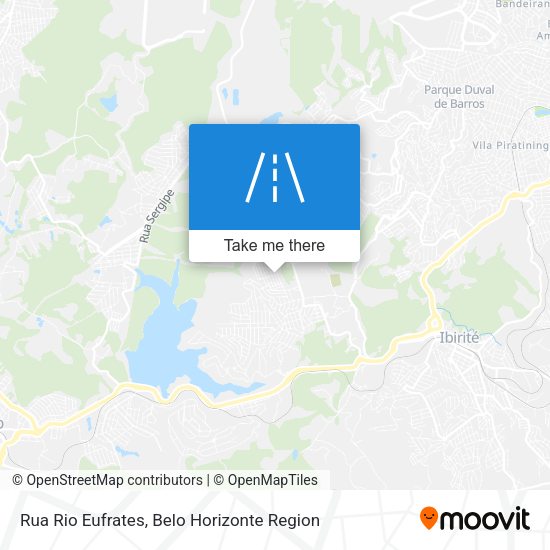 Rua Rio Eufrates map