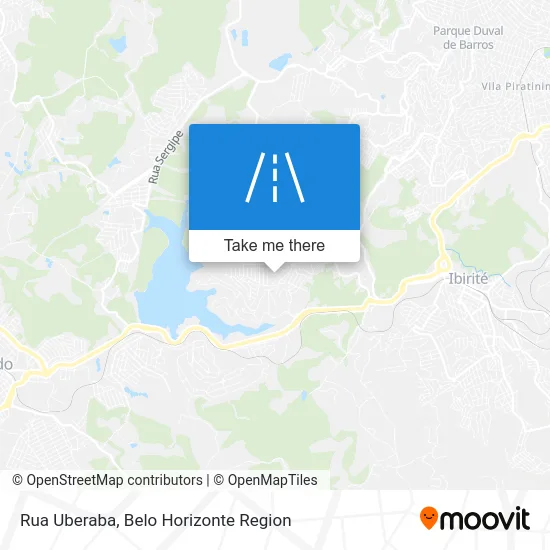 Rua Uberaba map