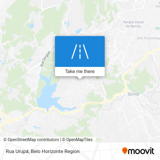 Rua Urupá map