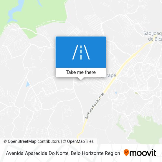 Avenida Aparecida Do Norte map