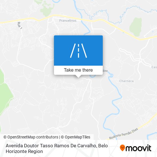 Avenida Doutor Tasso Ramos De Carvalho map