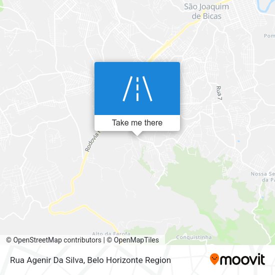 Rua Agenir Da Silva map