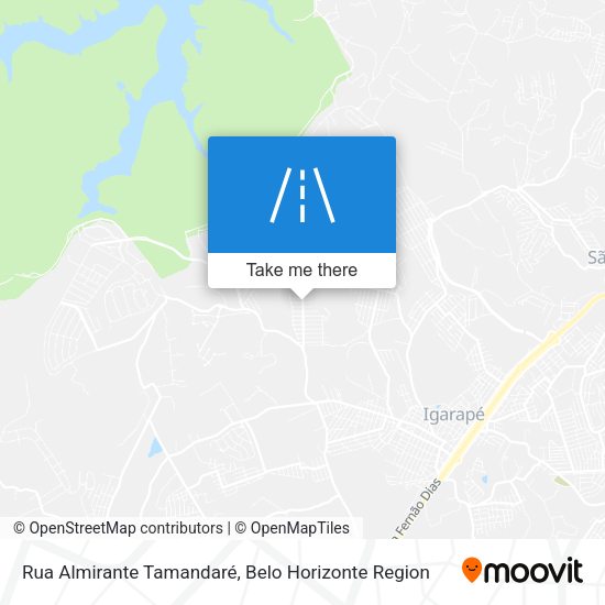 Rua Almirante Tamandaré map