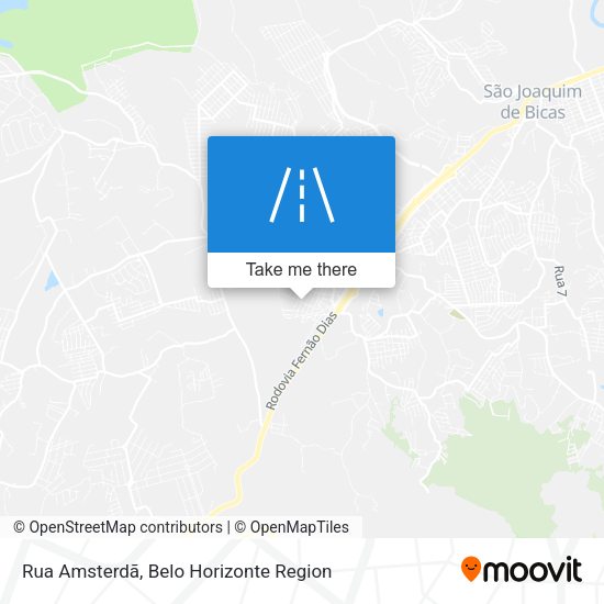 Rua Amsterdã map