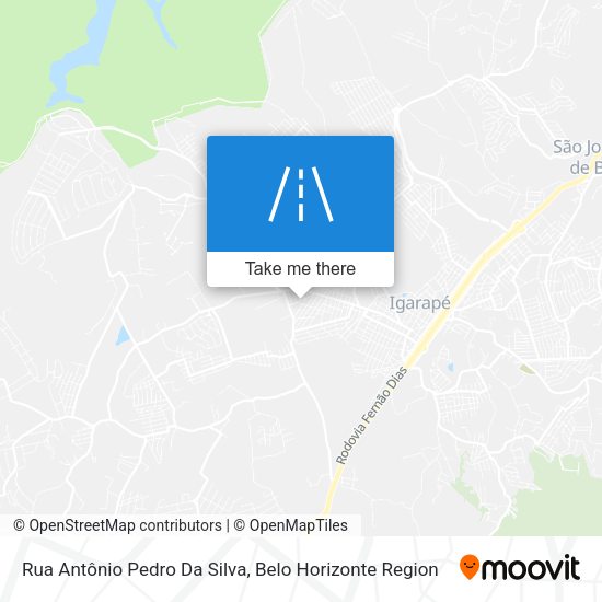Rua Antônio Pedro Da Silva map
