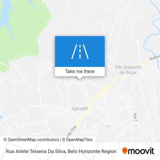 Rua Arlete Teixeira Da Silva map