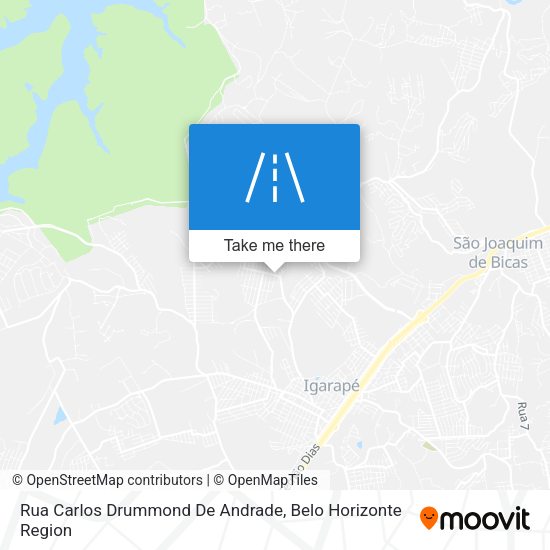 Rua Carlos Drummond De Andrade map