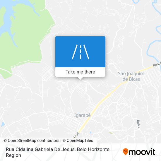 Rua Cidalina Gabriela De Jesus map