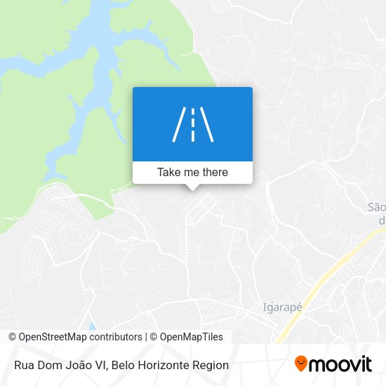 Rua Dom João VI map