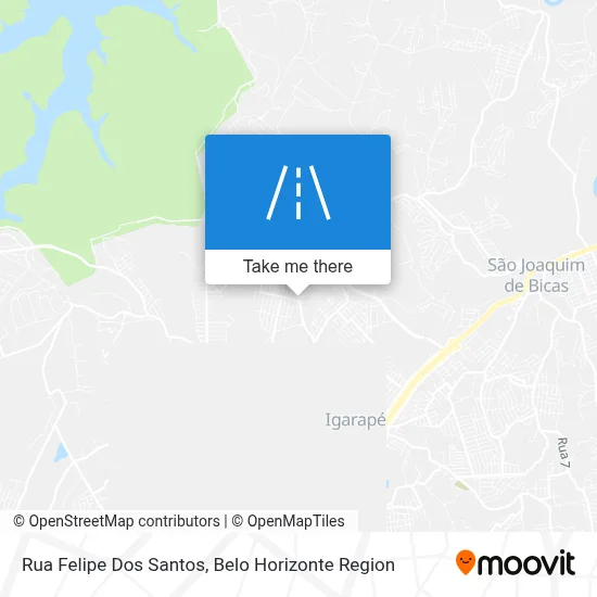 Rua Felipe Dos Santos map