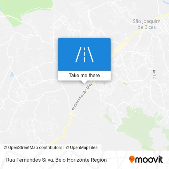 Rua Fernandes Silva map