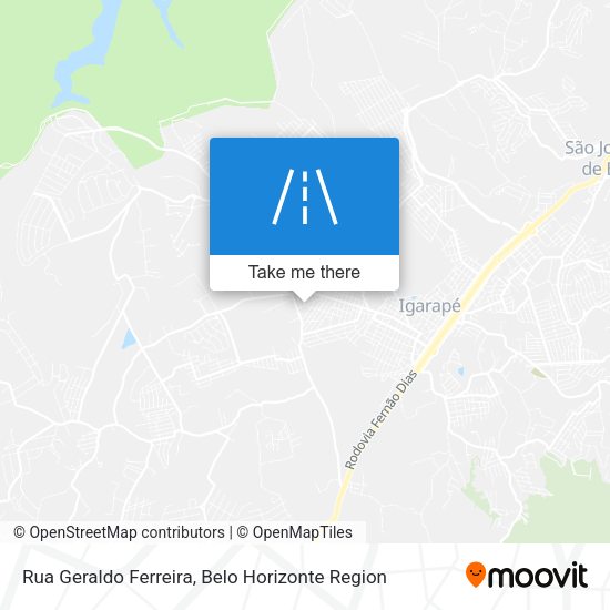 Rua Geraldo Ferreira map
