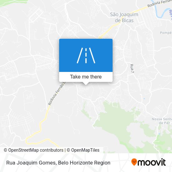 Rua Joaquim Gomes map