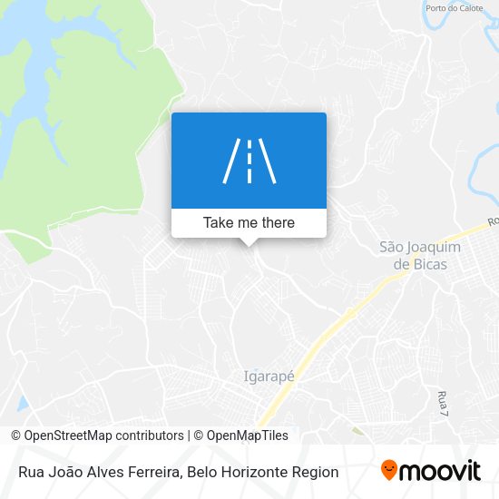 Rua João Alves Ferreira map