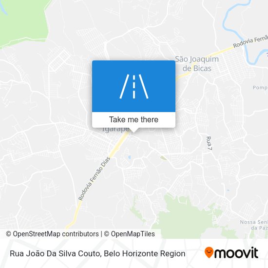 Rua João Da Silva Couto map