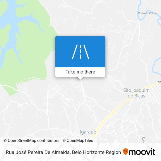 Rua José Pereira De Almeida map