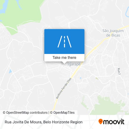 Rua Jovita De Moura map