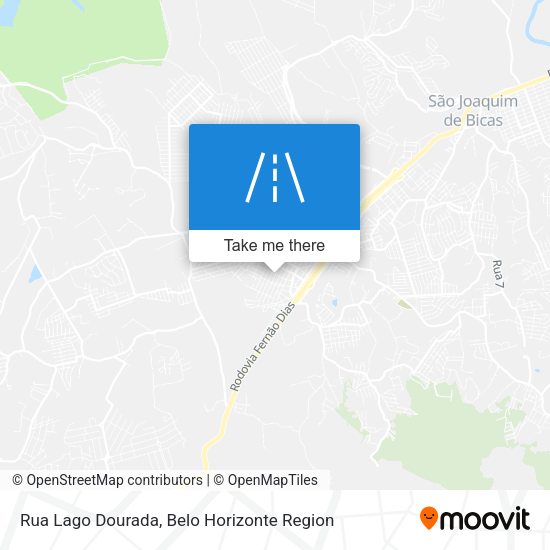 Rua Lago Dourada map