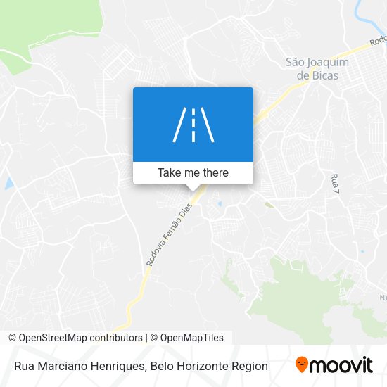 Rua Marciano Henriques map
