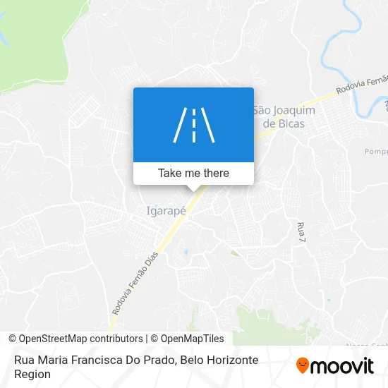 Rua Maria Francisca Do Prado map