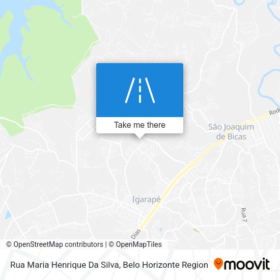 Rua Maria Henrique Da Silva map