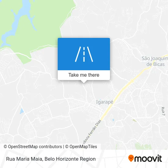 Rua Maria Maia map