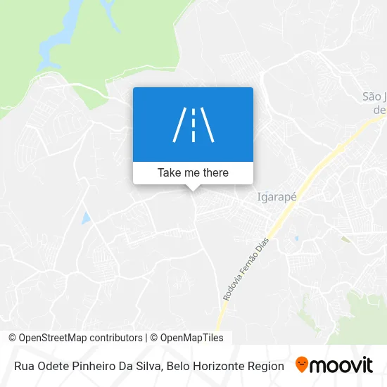 Rua Odete Pinheiro Da Silva map