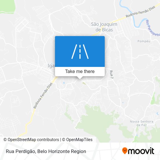 Rua Perdigão map