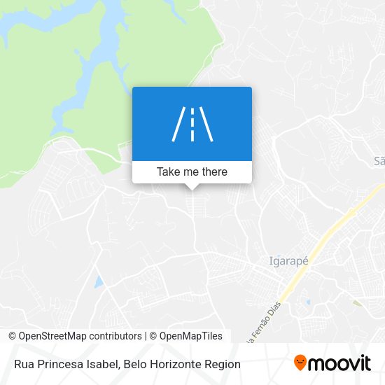 Rua Princesa Isabel map