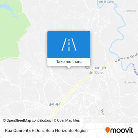 Rua Quarenta E Dois map