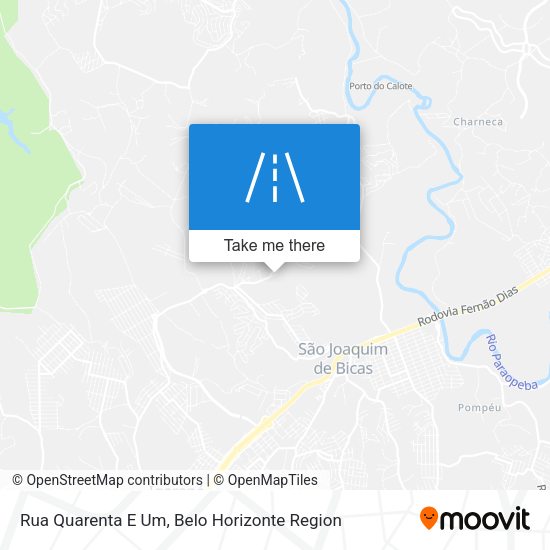 Rua Quarenta E Um map