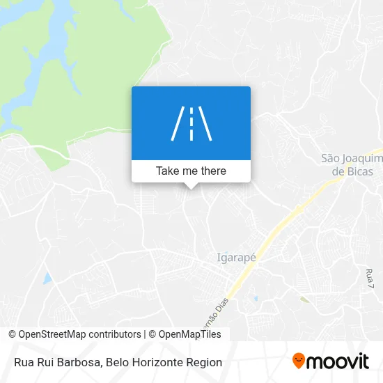 Rua Rui Barbosa map
