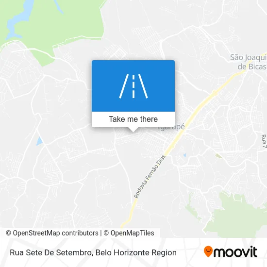 Rua Sete De Setembro map