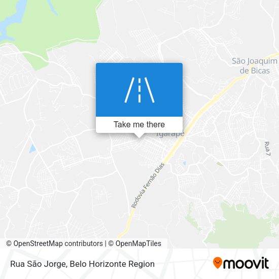 Rua São Jorge map