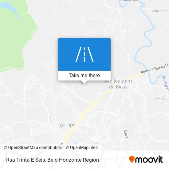 Rua Trinta E Seis map